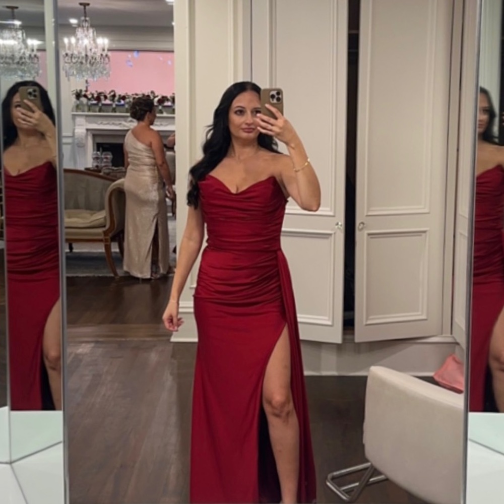 Jessica Angel strapless dress